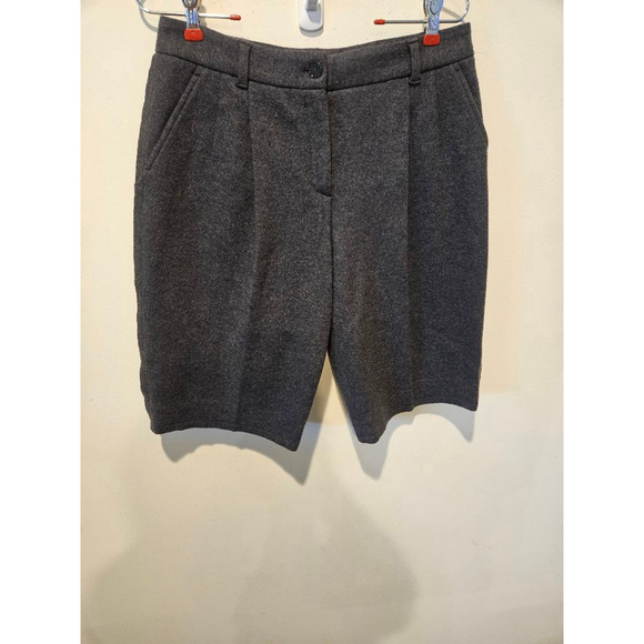 Dolce & Gabbana Women's Grey 100% Virgin Wool Shorts Size EU40 (US 10) - Picture 6 of 14